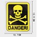 Наклейка "Danger"