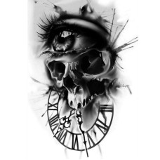 Временная тату "Death watches "