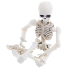 Фигурка мини-скелета 9см