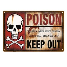 Постер "Poison-keep out"
